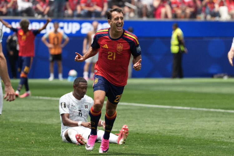Spain dominates vs. Austria